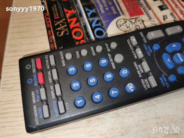 KENWOOD RC-R0734 AUDIO REMOTE-ВНОС SWISS 2412251137, снимка 2 - Ресийвъри, усилватели, смесителни пултове - 52890369