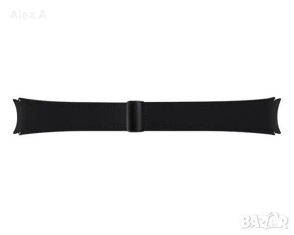 D-Buckle Hybrid Eco-Leather Каишка За Samsung Black, снимка 4 - Смарт гривни - 56033738