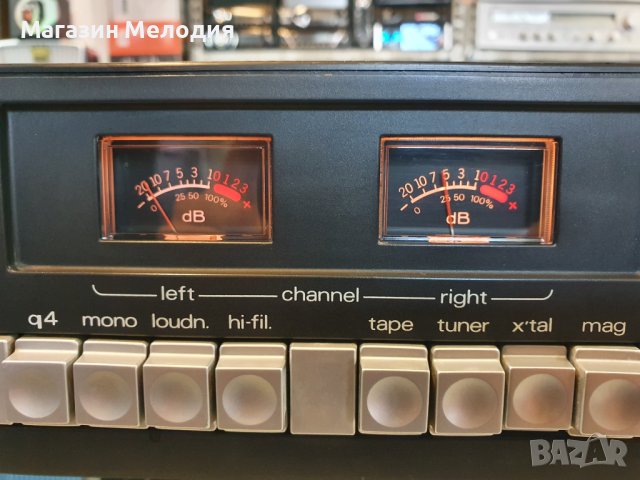 Ретро усилвател Teleton hifi GA-203 В отлично визуално състояние, снимка 3 - Ресийвъри, усилватели, смесителни пултове - 40667051