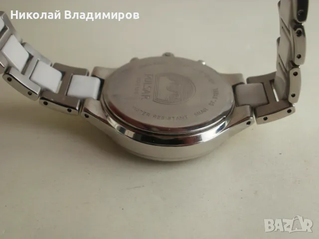 Pulsar оригинален дамски керамичен chronograph часовник, снимка 10 - Дамски - 48146573