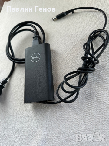 Оригинално захранване зарядно за лаптоп Dell 19.5V 4.62A Светеща букса , зарядно dell, снимка 4 - Кабели и адаптери - 43421617