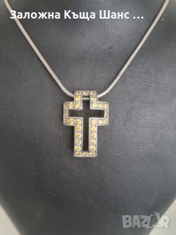 Сребърен кръст , снимка 4 - Колиета, медальони, синджири - 41921494