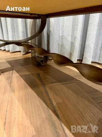 Холна маса масив /фаянсови плочки / метал, снимка 7 - Маси - 53052065