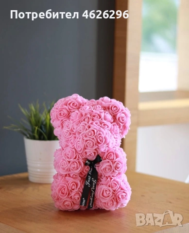 Мече от рози , снимка 6 - Романтични подаръци - 53004507