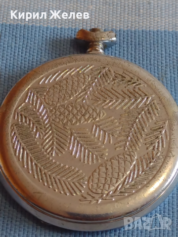 Каса за джобен часовник красово орнаментиран стар рядък за КОЛЕКЦИЯ ЧАСТИ 35466, снимка 5 - Антикварни и старинни предмети - 44837107