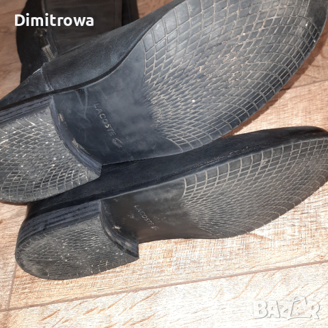 Намалена цена 20лв  н.38 Lacoste rosolinn tall 3, снимка 8 - Дамски ботуши - 44735431