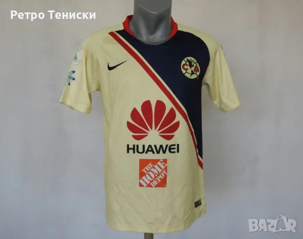 Тениска на América • домакински екип • Nike • жълто • размер M • сезон 2018 • Мъже