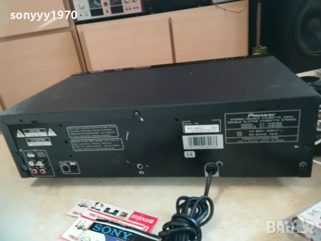 PIONEER-ДВОЕН РЕВЕРСЕН ДЕК-ВНОС SWISS 2710241515LNWCR, снимка 9 - Декове - 47736176