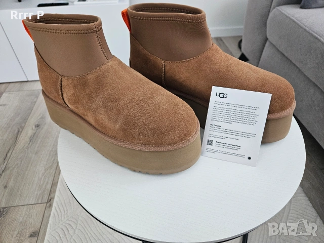 UGG Australia Classic Mini Dipper – оригинални дамски зимни боти, снимка 4 - Дамски боти - 53159076