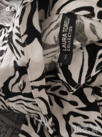 Laura Torelli Size L 100% Лен Нова риза, снимка 6 - Ризи - 56052350