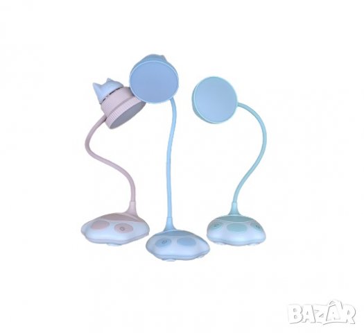 Led настолна лампа със стойка за телефон - форма на котка, снимка 5 - Настолни лампи - 39435824
