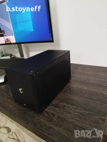 Външна видеокарта AORUS RTX 3080 GAMING BOX, снимка 3 - Видеокарти - 56060982