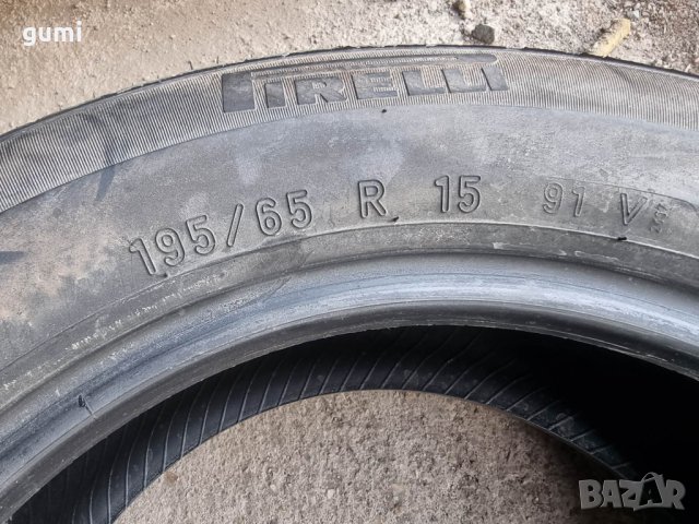 1бр лятна гума 195/65/15 Pirelli R60, снимка 2 - Гуми и джанти - 40548867