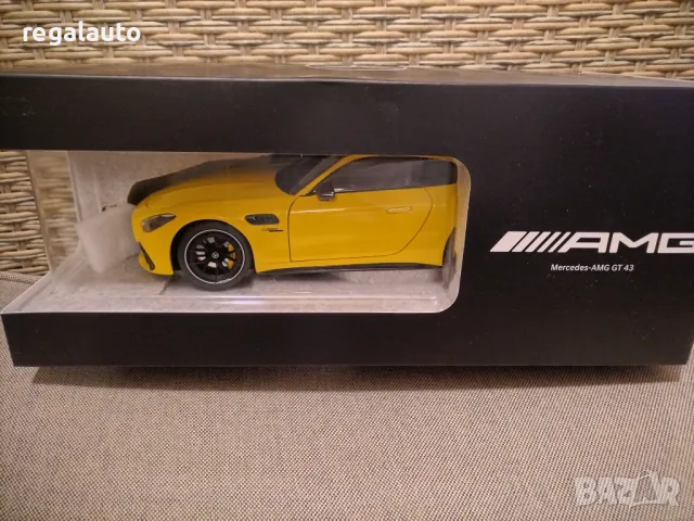 B66960587,умален модел die-cast Mercedes-Benz AMG GT 43,1:18, снимка 8 - Колекции - 48369835