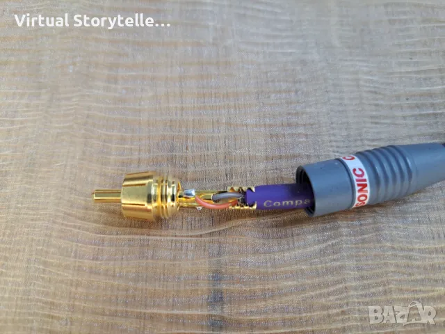 RCA cable The Chord Company - Silver Siren аудио кабел рца, снимка 9 - Други - 50433684