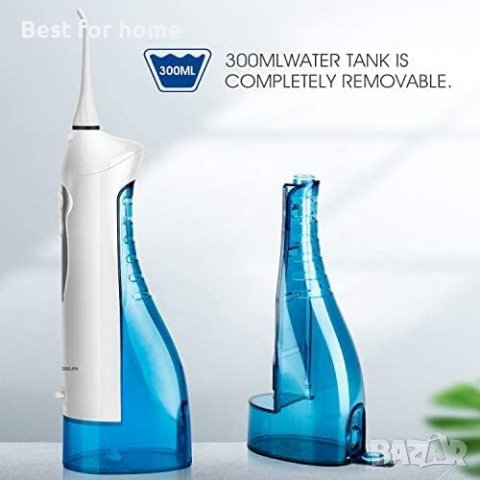 Hangsun Water Flosser Безжичен иригатор за устна кухина, акумулаторна дентална водоструйка HOC700 , снимка 4 - Друга електроника - 44240064