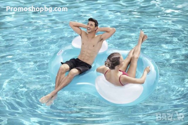Надуваем плажен дюшек - двоен фотьойл BESTWAY, снимка 7 - Басейни и аксесоари - 41344533