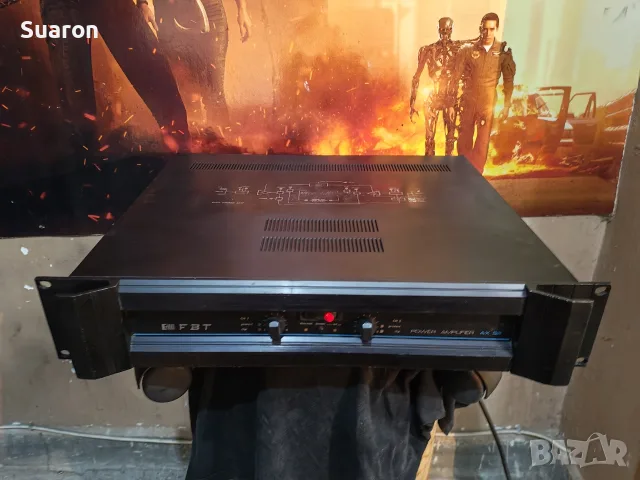 FBT - AX52 Power amplifier италианско стъпало , снимка 2 - Ресийвъри, усилватели, смесителни пултове - 55753203