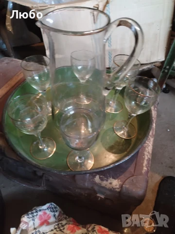 Продавам разни стари, легени, медни подноси и джезвета, кани, чаши, тави., снимка 6 - Други - 49878586