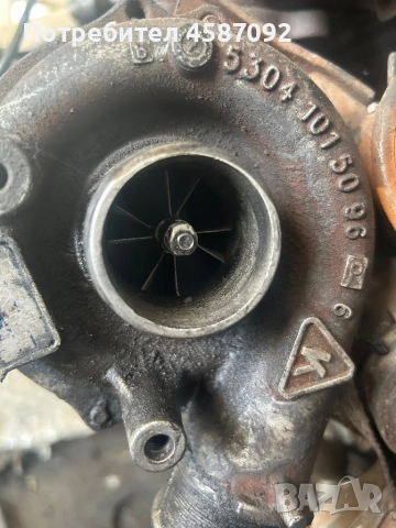 Турбо за Пежо 307 2.0 HDI 107кс, снимка 2 - Части - 51630208