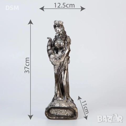 Фортуна Богиня Статуетка Фигура 37см, снимка 2 - Статуетки - 42106666