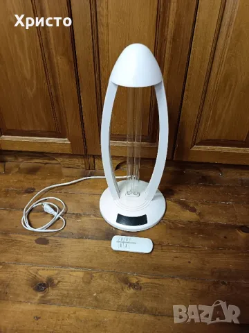 Анти бактериална/вирусна лампа, снимка 2 - Настолни лампи - 49307320