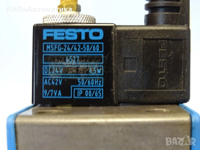 пневматичен разпределител Festo MFHE-3-1/4-B 14329 Pneumatic Solenoid Valve 1-10Bar, снимка 5 - Резервни части за машини - 53151562