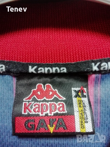 Foggia Home 1997 1998 1999 Kappa Vintage оригинална ретро футболна тениска фланелка екип Фоджа Калчо, снимка 6 - Тениски - 52889569