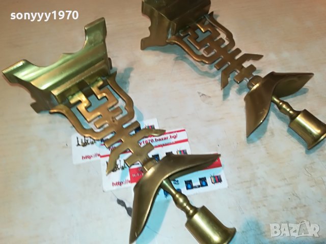 MADE IN HONG KONG-МЕД/МЕСИНГ-ВНОС FRANCE 1911222055, снимка 12 - Антикварни и старинни предмети - 38728488