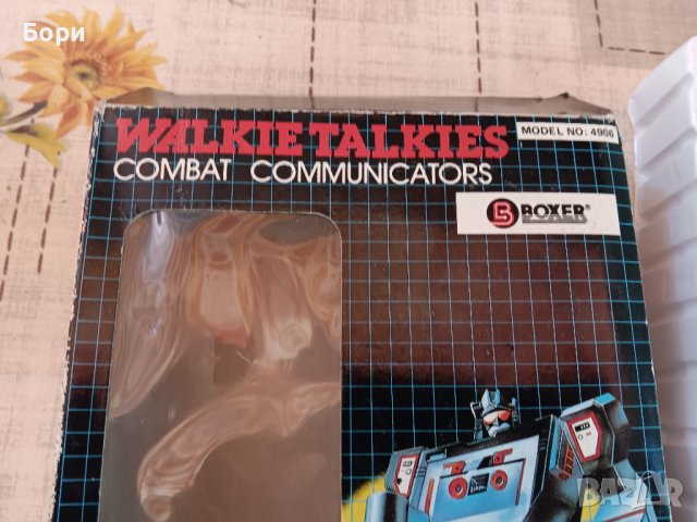 Уоки токи 1980г WALKIE TALKIES COMBAT COMMUNICATORS , снимка 3 - Електрически играчки - 42244336