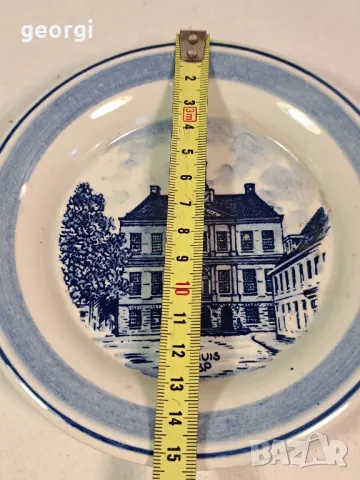 ретро холандско порцеланово пано Zenith gouda 19/4, снимка 2 - Декорация за дома - 49167673