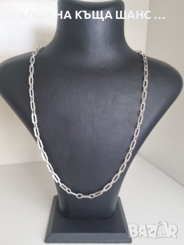 Сребърен синджир 925 проба , снимка 2 - Колиета, медальони, синджири - 41734593