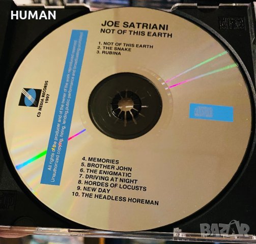 Joe Satriani - The Babys , снимка 10 - CD дискове - 39386608