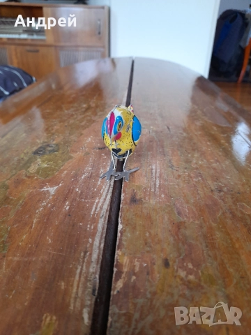 Старо метално скачащо петле, снимка 2 - Други ценни предмети - 52180918