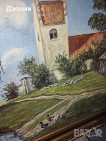 различни маслени картини, снимка 7 - Антикварни и старинни предмети - 52583422