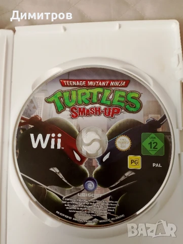 Teenage mutant turtles smash up Nintendo Wii, снимка 2 - Игри за Nintendo - 51374115