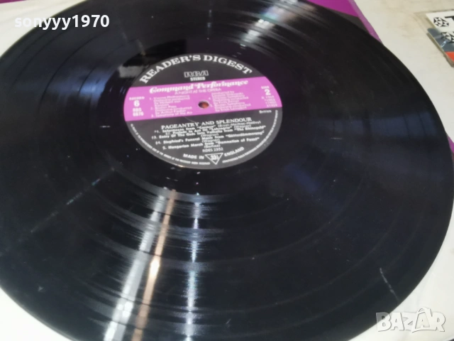 PAGEANTRY AND SPLENDOUR MADE IN ENGLAND 2701261556, снимка 2 - Грамофонни плочи - 53247550