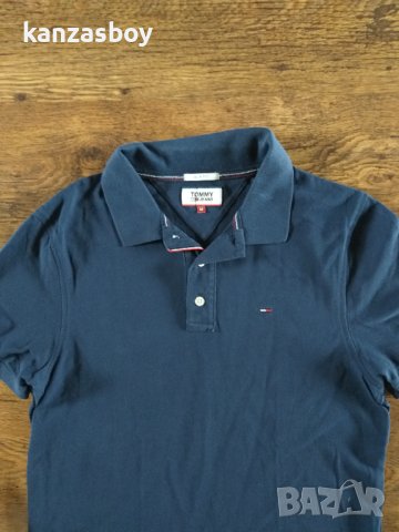 Tommy hilfiger - страхотна мъжка тениска SLIM FIT , снимка 4 - Тениски - 41168974