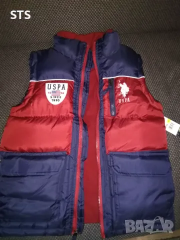 Детски подплатен елек US Polo 