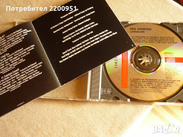 NEIL DIAMOND, снимка 2 - CD дискове - 34093745