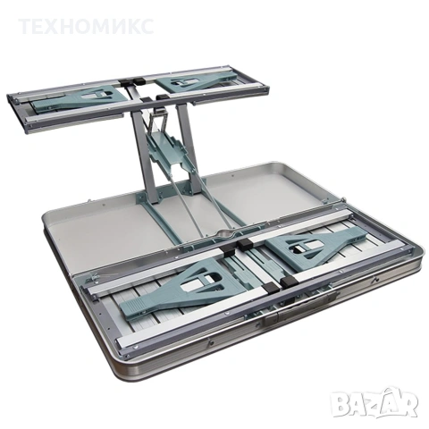 Сгъваем комплект за къмпинг - маса с 4 вградени стола, снимка 2 - Други стоки за дома - 53776671