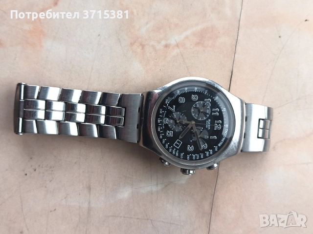Часовник SWATCH хронограф, снимка 2 - Мъжки - 53210938