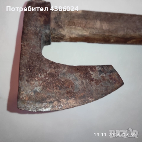 РЪЧНО КОВАНА АНТИКВАРНА БРАДВА, снимка 3 - Антикварни и старинни предмети - 52405787