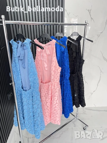 Рокли с гол гръб , снимка 2 - Рокли - 53316549