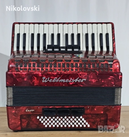Акордеон Weltmeister Meteor , снимка 2 - Акордеони - 53227781