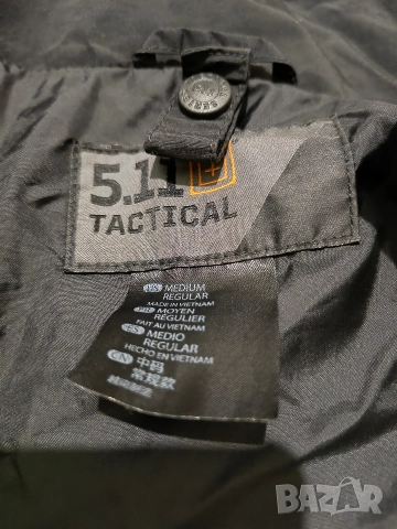 Тактическо черно яке 5.11, снимка 6 - Якета - 52846564