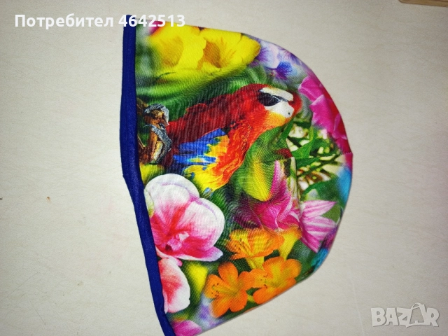 двулицева памучна шапка, снимка 2 - Шапки - 52302113