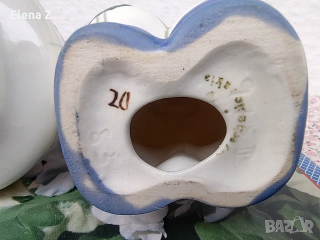 Royal Dux Czechoslovakia двойка винтидж фигурки на зайчета, снимка 18 - Колекции - 53705068