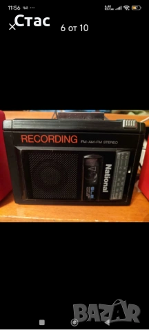 National walkman radio record Japan, снимка 6 - Радиокасетофони, транзистори - 53493090
