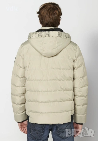 100% Оригинално чисто-ново с етикет страхотно мъжко зимно яке KOROSHI!, снимка 5 - Якета - 53133465